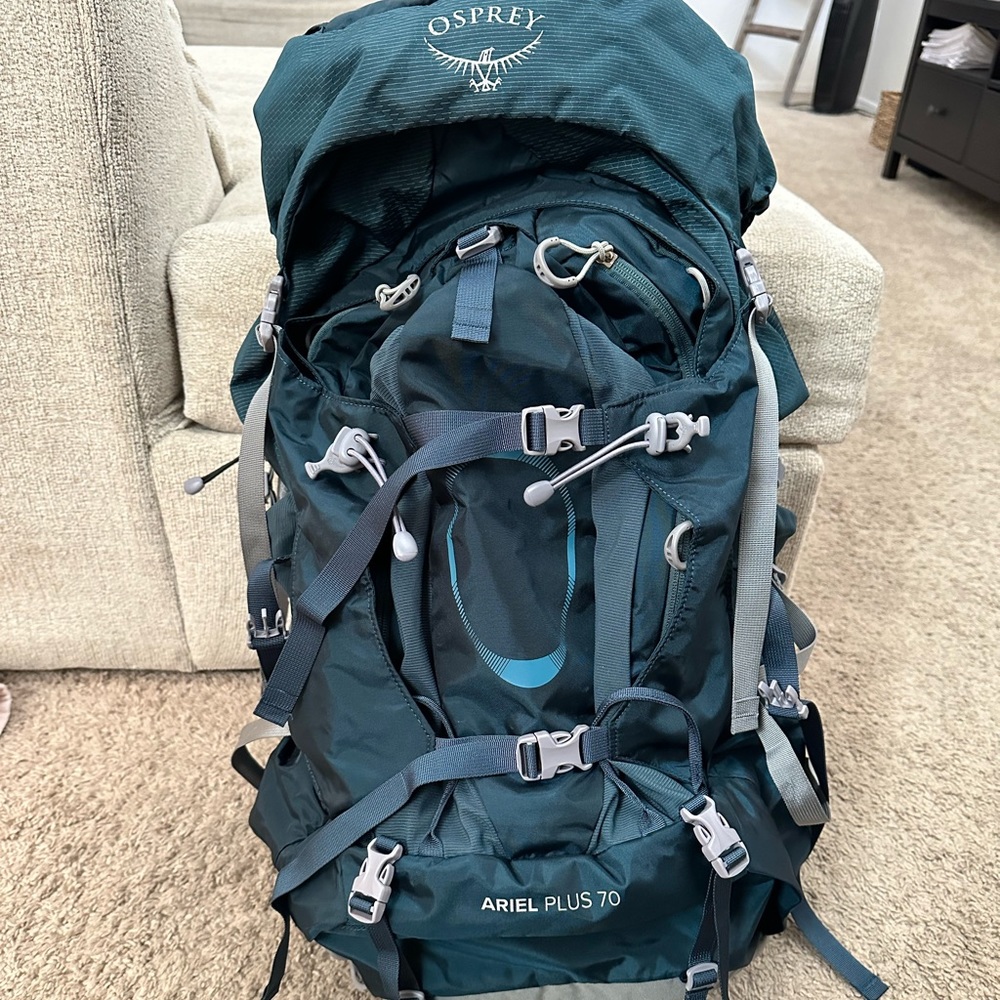 Osprey Ariel 70 plus backpacking pack